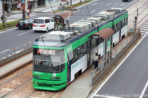 Image of Hiroshima tram