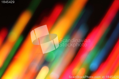 Image of abstract color christmas lights