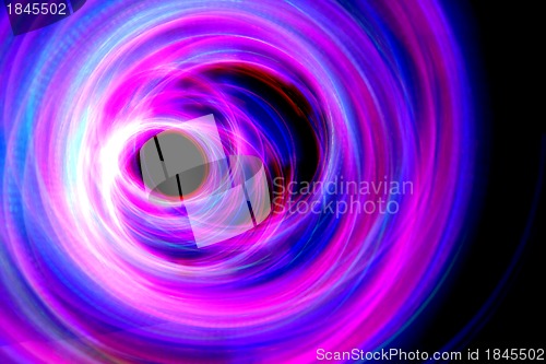 Image of christmas lights in the motion