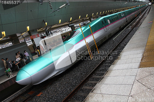 Image of Shinkansen bullet train