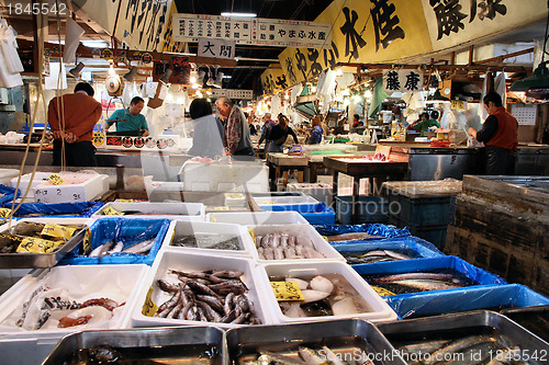 Image of Seafood market, Tokyo