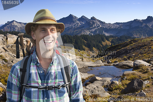 Image of Smiling mountain guide