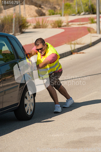 Image of Pushing uphill