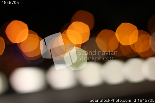 Image of city bokeh background