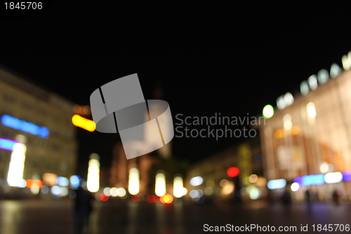 Image of cologne city night bokeh