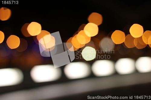 Image of city bokeh background