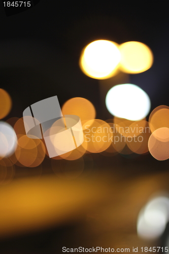 Image of city bokeh background