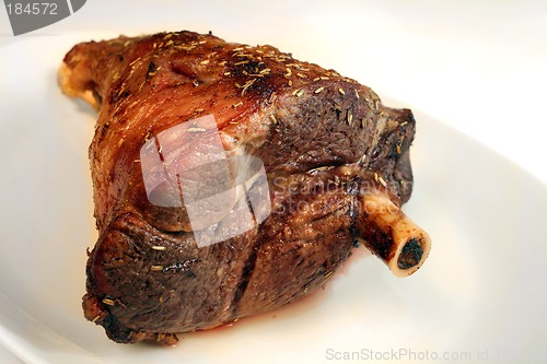 Image of Leg of lamb with herbs