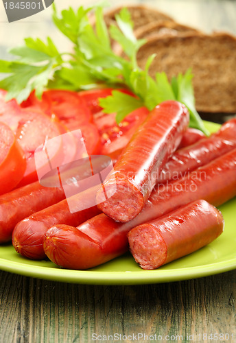 Image of  Smoked sausages.