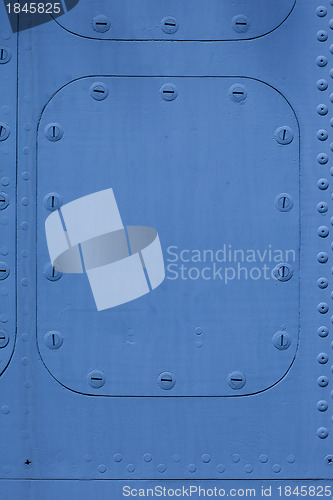 Image of metal surface with hatch