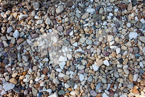 Image of background, multicolored stones
