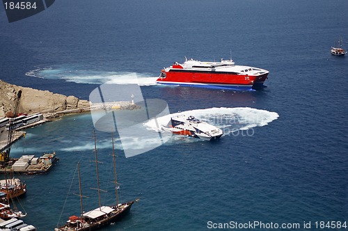 Image of Catamarans at Athinios