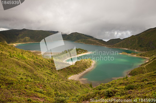 Image of The caldera