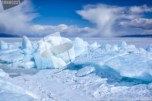 Image of baikal in winter