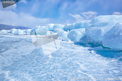 Image of baikal in winter