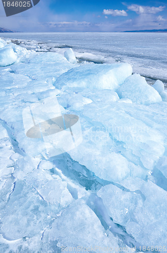 Image of baikal in winter