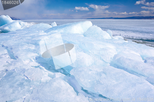 Image of baikal in winter