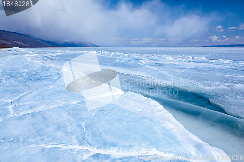 Image of baikal in winter