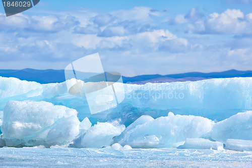 Image of baikal in winter