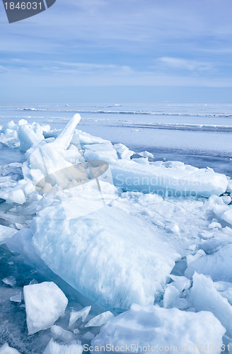 Image of baikal in winter