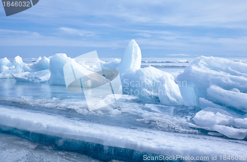 Image of baikal in winter