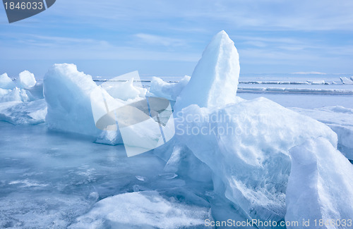 Image of baikal in winter