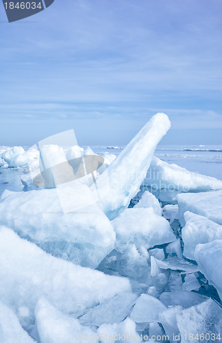 Image of baikal in winter