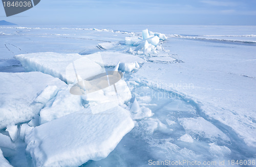 Image of baikal in winter