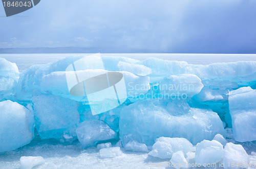 Image of baikal in winter