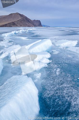 Image of baikal in winter