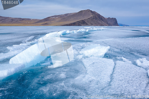 Image of baikal in winter