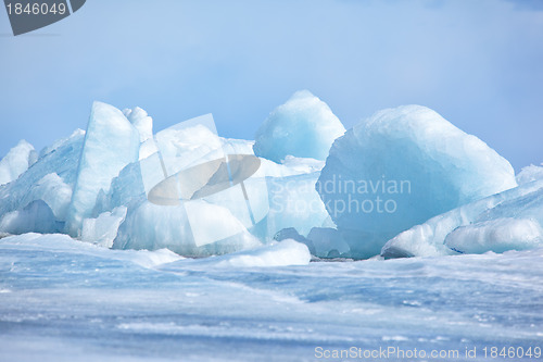 Image of baikal in winter