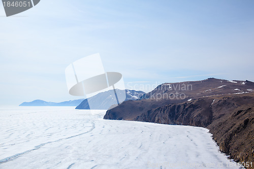 Image of baikal in winter