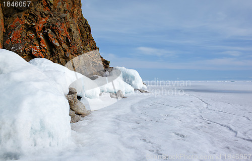 Image of baikal in winter