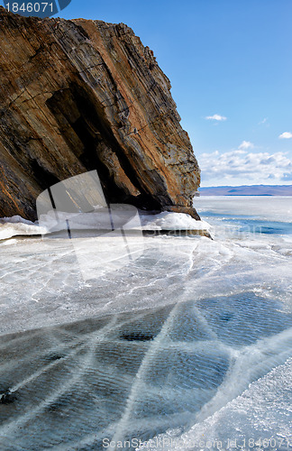 Image of baikal in winter