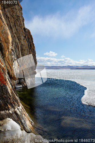 Image of baikal in winter