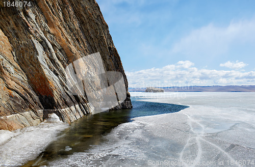 Image of baikal in winter