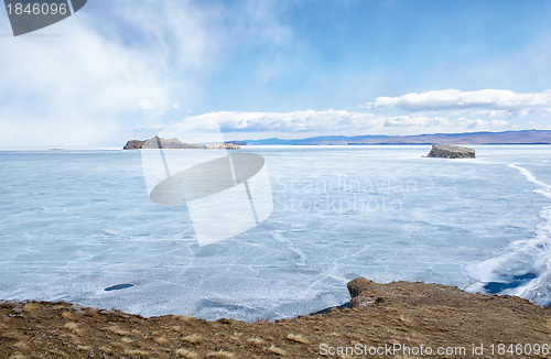 Image of baikal in winter