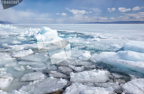 Image of baikal in winter