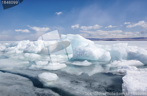 Image of baikal in winter