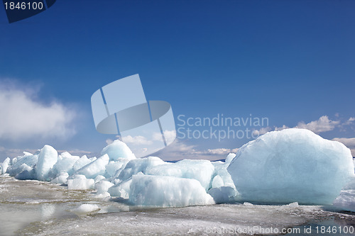 Image of baikal in winter