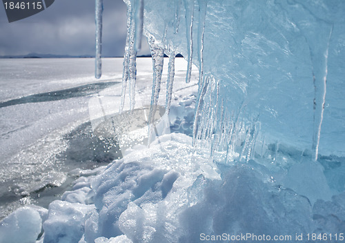 Image of baikal in winter