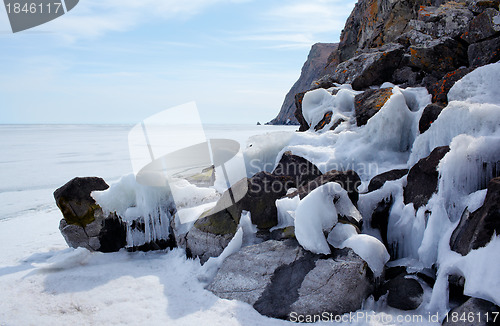 Image of baikal in winter