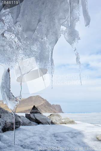 Image of baikal in winter