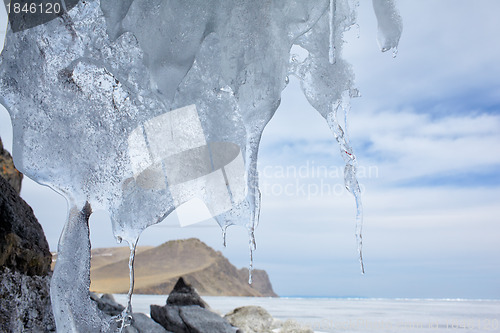 Image of baikal in winter