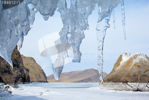 Image of baikal in winter