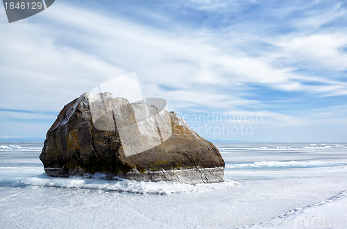 Image of baikal in winter