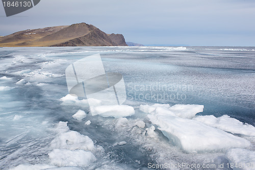 Image of baikal in winter