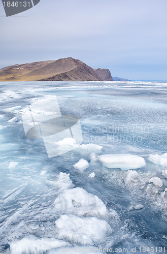 Image of baikal in winter