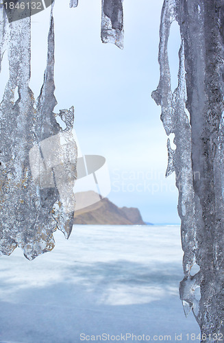 Image of baikal in winter